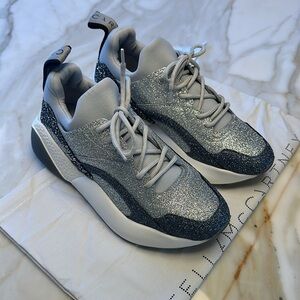 NWT Stella McCartney Eclypse Glitter Sneaker